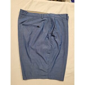 Jos A Bank Tailored Fit Blue Shorts‎ Mens Sz 42 Dress Casual Zipper Pocket